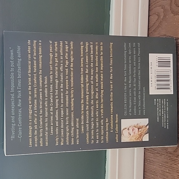 Verity By Colleen Hoover - Picture 2 of 2